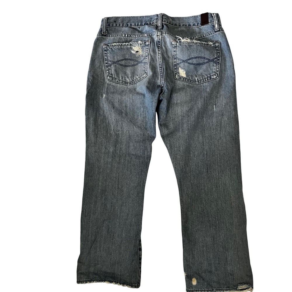Abercrombie & Fitch crop‎ Jeans Size 8 Distressed